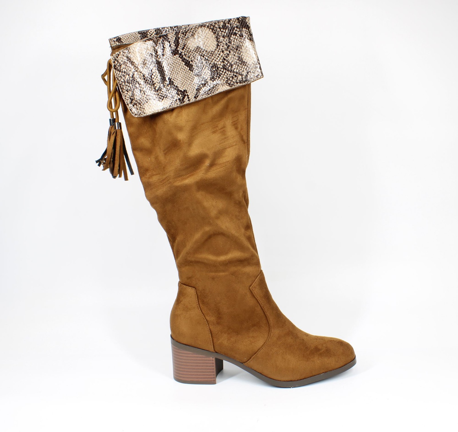 Модные женские коричневые ботинки Trary, размер 10, JG-2005826