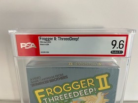 Frogger II: ThreeDeep! (Atari 5200) PSA 9.6 A++ New Sealed Graded WATA CGC VGA
