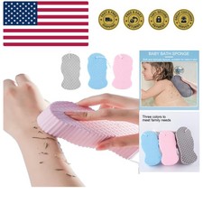 3Pcs Magic Exfoliating Bath Sponge,3D Super Soft Exfoliating Bath Sponge,Remo...