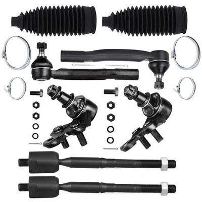 8pc Tie Rod Ends Ball Joints & Boots For 02-06 Camry 04-08 Solara 04-06 ES330