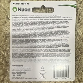 Nuon NURE18650-1B (x2) & STREAMLIGHT SL-B26 (x2) & Golisi G30 IMR18650 (x2)