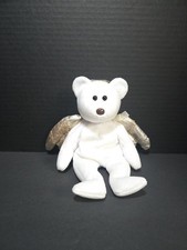 Ty Beanie Babies “Halo II” the Angel Teddy Bear Holiday Plush 2000 No Tag