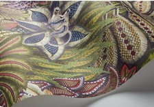 1 Roll of Cole & Son Singita Wallpaper 109/7034 Colour Olive Green Multi �481