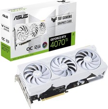 Image of ASUS TUF RTX 4070 Ti 12GB GDDR6X White Gaming Graphics Card - New