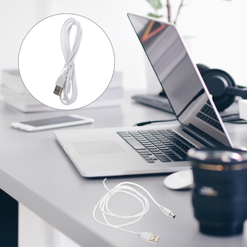 10PCS USB to Dc Charging Cable White Charger Cord Replacement - 第 10/12 張圖片