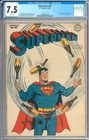 Superman #47 WHITE PAGES Golden Age Superhero Vintage DC Comic 1947 CGC 7.5