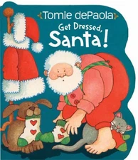 Get Dressed, Santa! Board Books Tomie dePaola