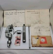 Oem Honda Motorcycle Cb750 Drive Chain Joint Breaker Press Tool Kit Vintage