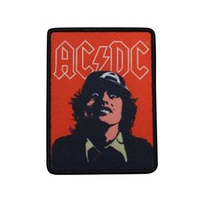 AC/DC Angus Printed Sew On Patch - Rock Music Band OFFICIAL 31-N