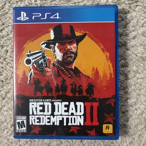 Red Dead Redemption 2 - Sony PlayStation 4 With Map Bad Disks READ