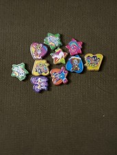 80s 90s Nostalgia Lisa Frank inspired acrylic focal Beads