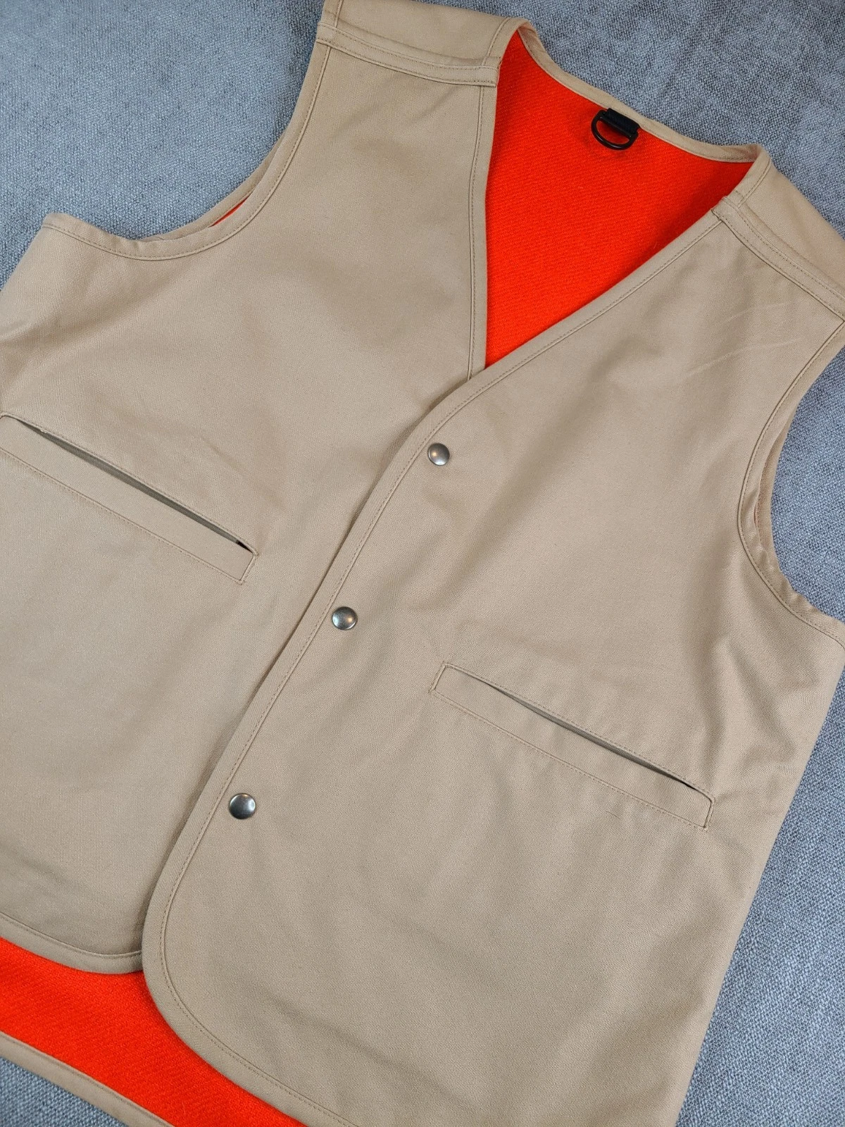 Vintage Pendleton Outdoors Man Vest Mens M Reversible Wool Hunting Shooting