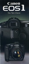 Canon EOS 1 Camera  Promotional Leaflet