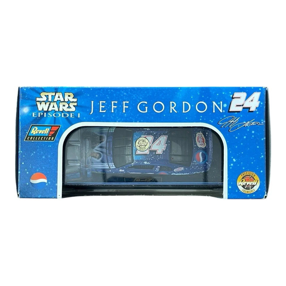 Jeff Gordon #24 Star Wars Episode 1 Chevy Monte Carlo Revell 1:43 Scale Die Cast - Image 2 of 3