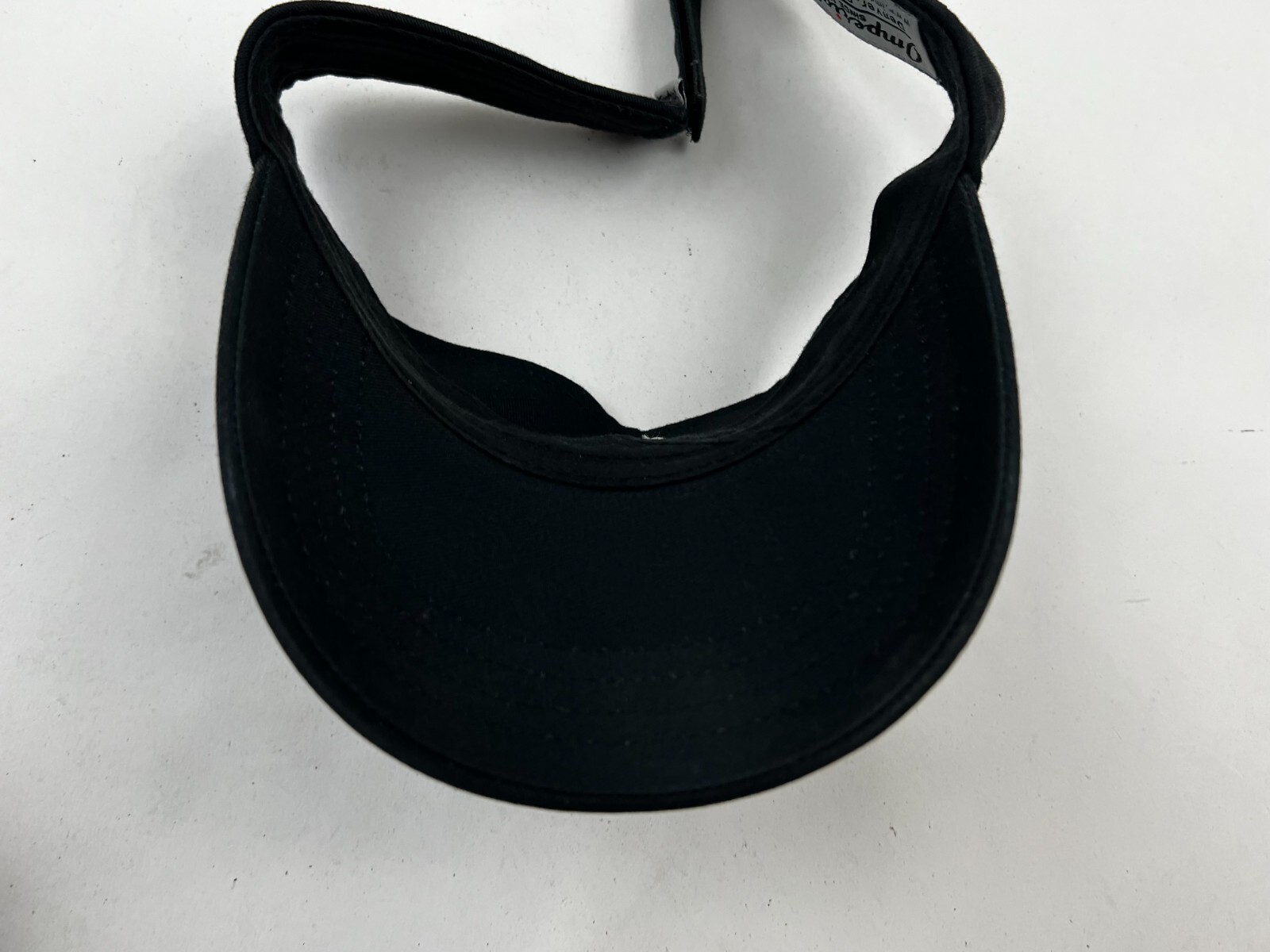 Eagle Mountain Visor Hat Cap Strapback Black Red … - image 6