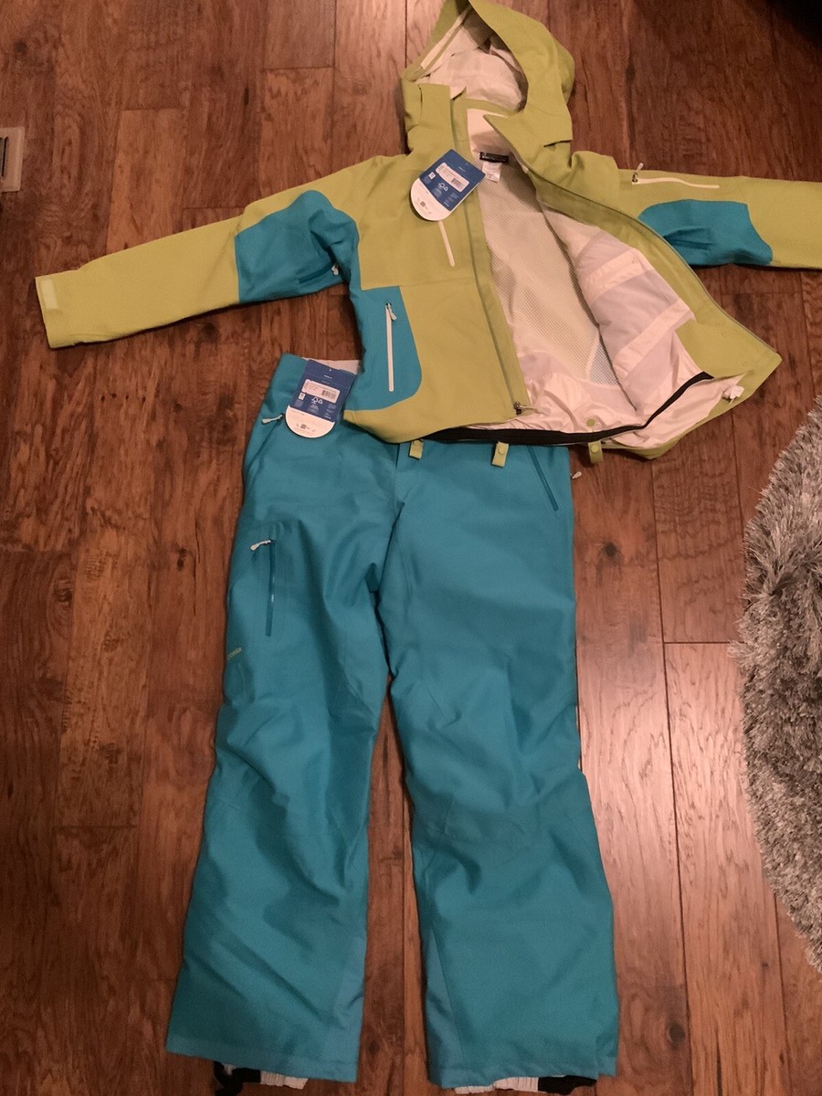 NWT Patagonia Womens Insulated Powder Bowl Ski Suit Large Pants