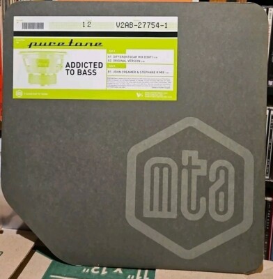 Pure Tone 12'' Addicted To Bass Vinyl Promo