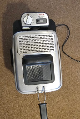 Tefal F58M2 Oleoclean Pro Deep Fryer - Stainless Steel/Blue, Large 3.5 l of fat - Picture 6 of 8