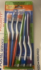 6 PACK - Dr. Fresh Toothbrush, S Style Soft