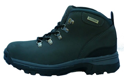 Botas de Trekking para Mujer Northwest Territory Rojo Marino Gris Cuero Reino Unido 3 -8 - Imagen 15 de 35