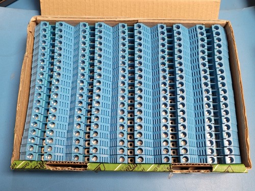 Conta-Clip, Terminal Block, RK 6-10, 1005.5, Blue, NEW, Made In Germany, (6pcs) - Picture 4 of 5