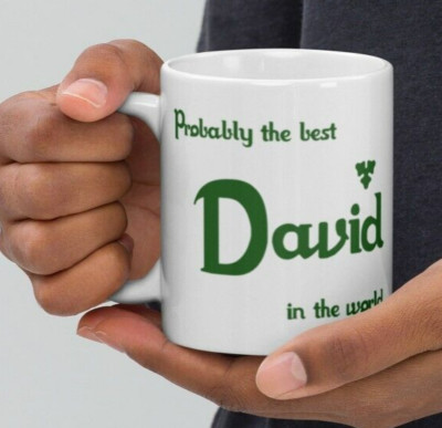 Personalisierte Tee-Kaffee-Tasse im Carlsberg-Stil Geschenk - JEDER NAME