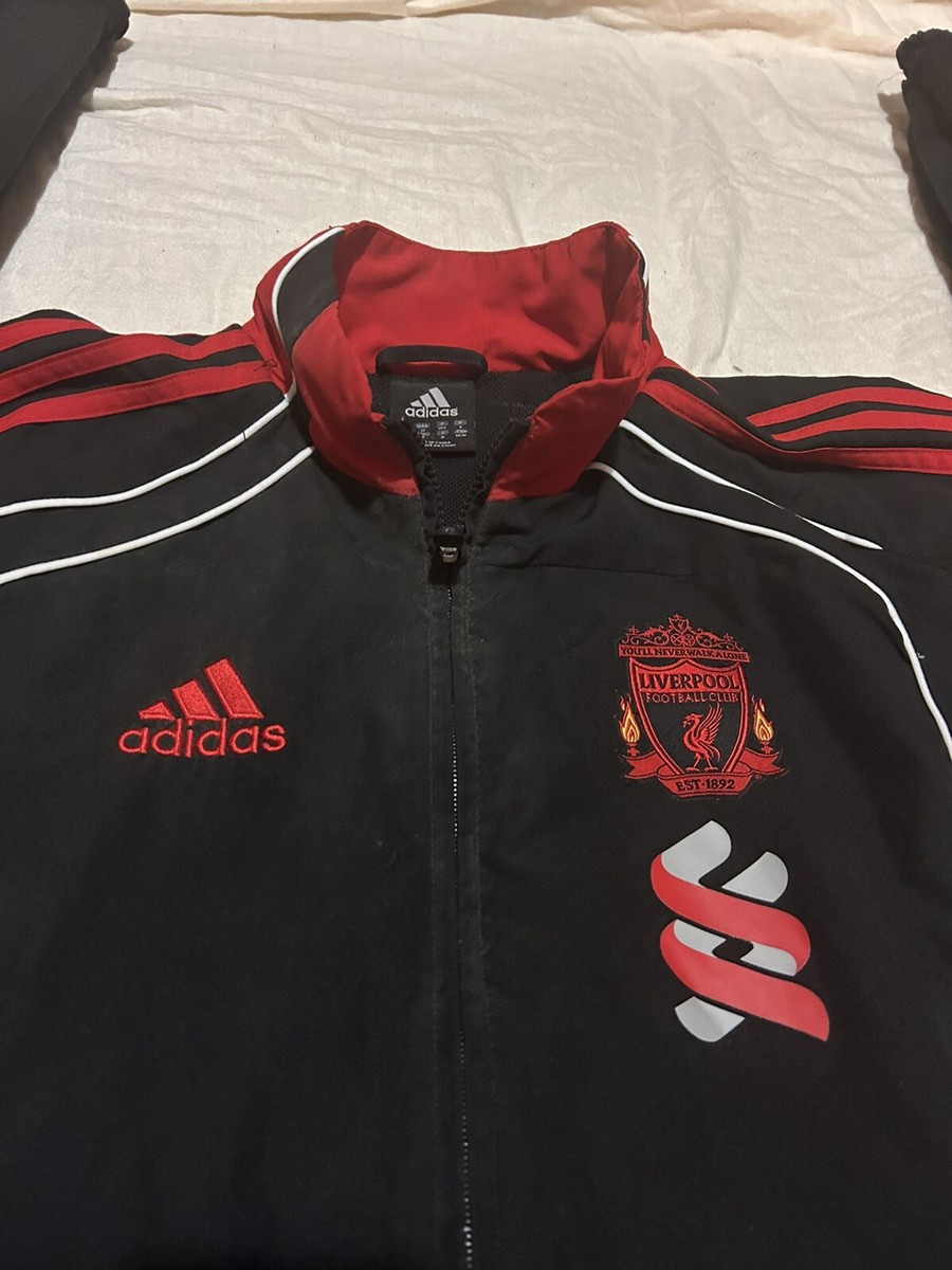 adidas リバプールFC ナイロンジャケットMサイズ Liverpool FC Adidas Embroidered Zip up Jacket (Men's M) | eBay