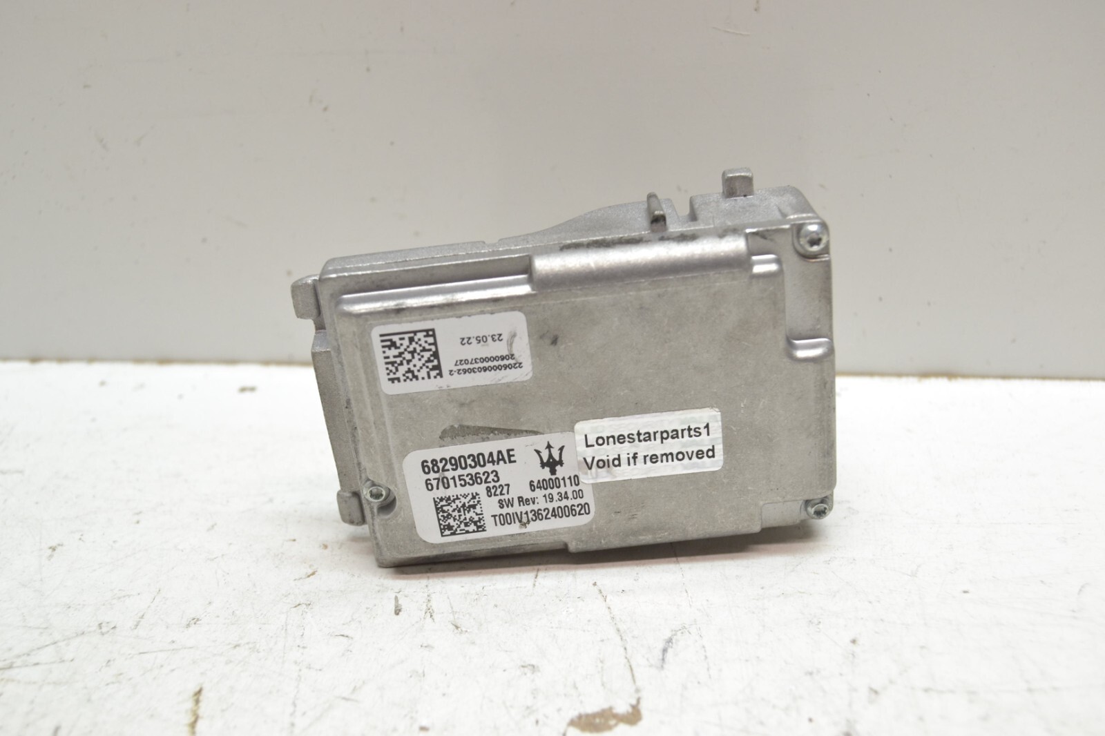 2017-2020 Maserati Levante Windshield Lane Assist Camera Module OEM 68290304AE