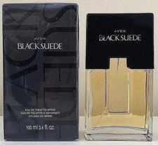 Black Suede Cologne Spray 3.4oz Avon Men's Oriental amber/moss/spicy/wood,musk