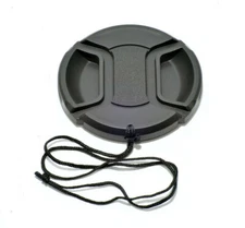 43mm Centre Grip Snap Cap with Lens Keep Cord 43mm Front Lens Cap