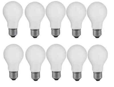 10x Osram Special CENTRA Glühlampe Glühbirne stoßfest E27 100W EEK:G(Spektr A-G)