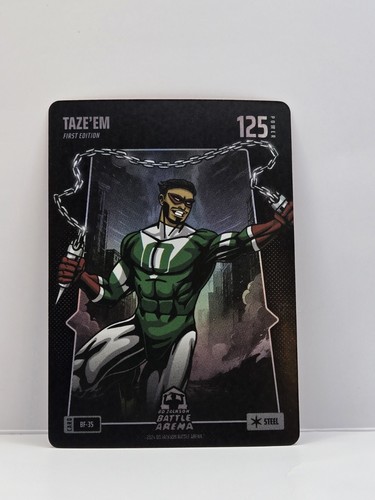 Bo Jackson Battle Arena Steel Taze'Em #35 Jayson Tatum Battlefoil Parallel