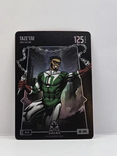 Bo Jackson Battle Arena Steel Taze'Em #35 Jayson Tatum Battlefoil Parallel
