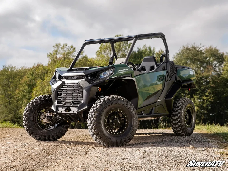 Super ATV Alta Liquidación 1.5" Adelante A Brazos NEGRO CAN-AM MAVERICK SPORT 1000R Foto 3 de 4