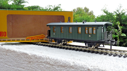 Fleischmann Voiture Type Gas 14801 3e Classe DR – HO – échelle HO – Neuf En Boîte