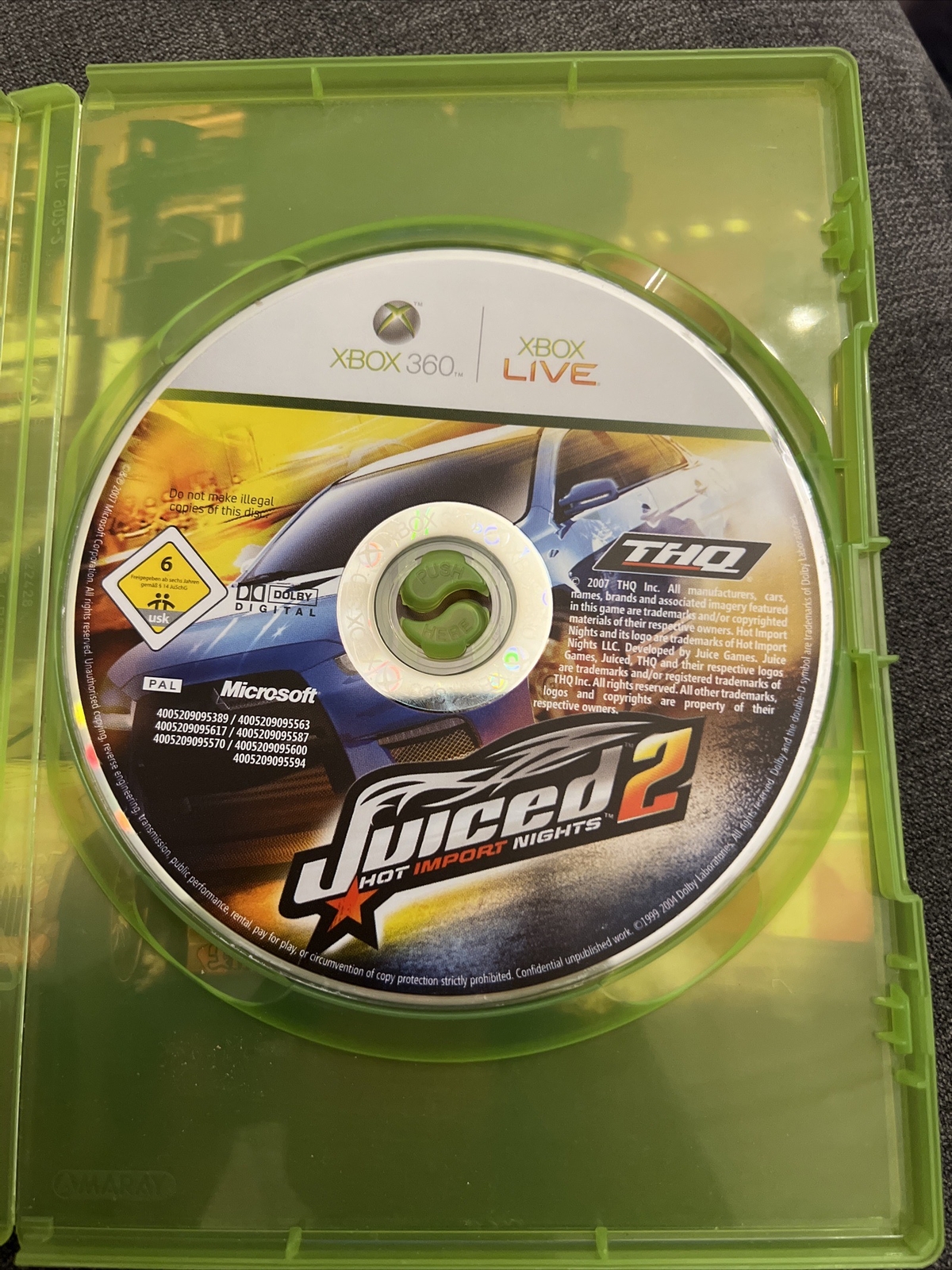 Juiced 2 Hot Import Nights (Microsoft Xbox 360, 2007) 4005209095563 eBay