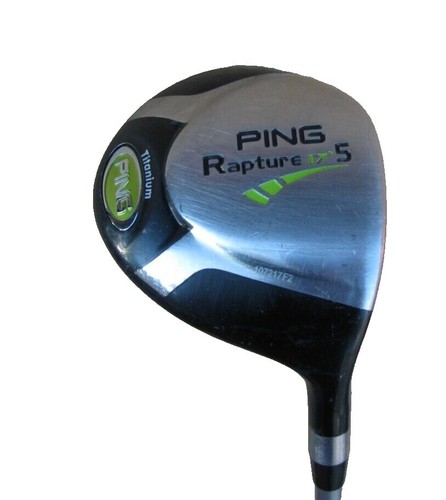 Driver Ping Eye 2 Karsten - Points Noirs - Bois 1 - 43 Pouces - Tige Acier - Vintage - Droitier