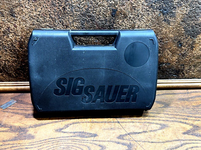 SIG SAUER Pistol Hard Gun Case w Extras ~ oem Factory | eBay