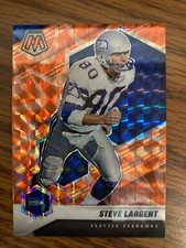 2021 Mosaic Prizm Orange Reactive #180 Steve Largent Seattle Seahawks  NrMt
