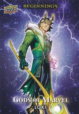 MARVEL LOKI ポストカード GM- 3 LOKI 2023(2024) UD Marvel Beginnings vol 2 series 2