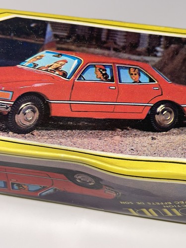 Vintage Tin Toy Car Sedan MF 294 With Sound Effect And Friction - Picture 11 of 12