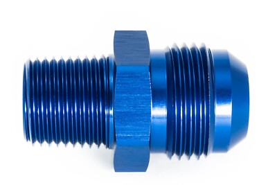 Gewindeadapter 1/2'' NPT zu Dash 12 Blau - AN12 JIC12
