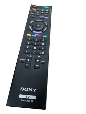 Sony TV Remote Control RM-YD033 OEM 3 D remote control SKU 8314
