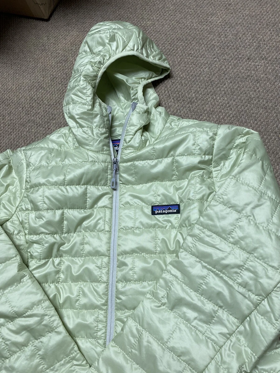 New Patagonia Women s Nano Puff Insulated Hoodie Jacket Size XL