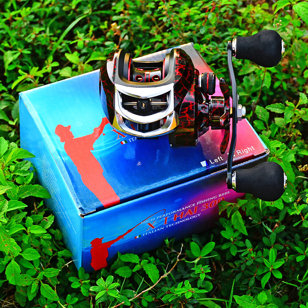 Fishing Baitcasting Reel 18+1BB 7.1:1 Gear Ratio Salt/Freshwater Right USA