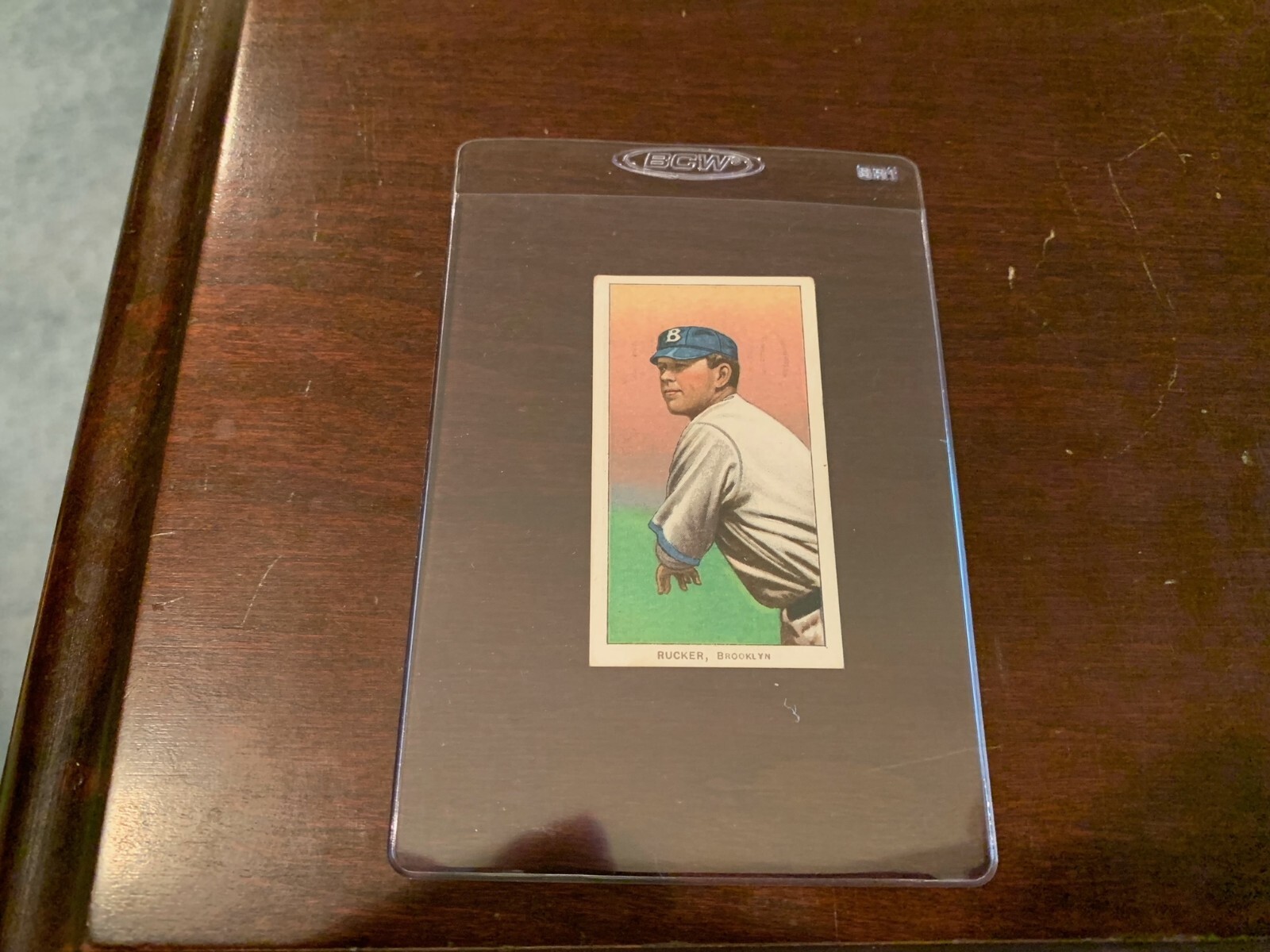 1910 T206 Sweet Caporal Nap Rucker OLD MILL EX+ / NM