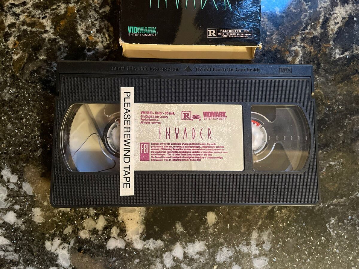 Invader (VHS 1993 Vidmark Video) Sci-Fi UFO Philip J Cook Invader (VHS 1993 Vidmark Video) Sci-Fi UFO Philip J Cook