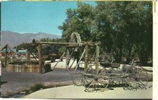 Death Valley CA Furnace Creek Rancho Reliquias Mineras Museo Postal Cromada Sin Usar