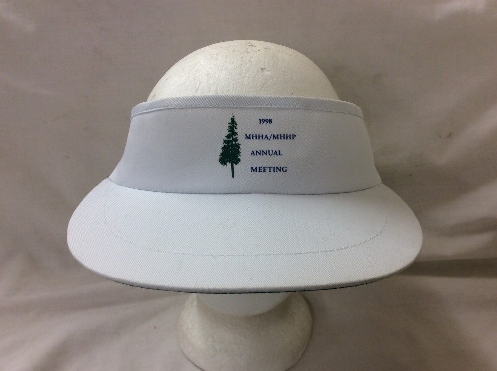 trucker hat baseball cap MHHA/MHHP ANNUAL MEETING retro vintage nice visor rave