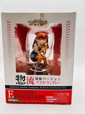 Neon Genesis Evangelion Asuka Langley Sohryu Schuluniform Ver 1:8 PVC